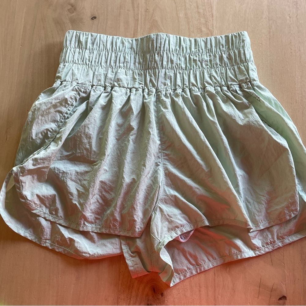 Free People Movement Green The Way Home Shorts Women’s XL